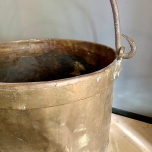 Antique Copper Jam Pot