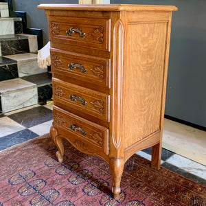 Small Antique Oak Chest of Drawers