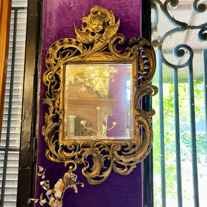 Rococo-Style Giltwood Mirror, 19th Century