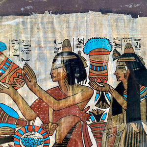 Antique Egyptian Papyrus Artwork