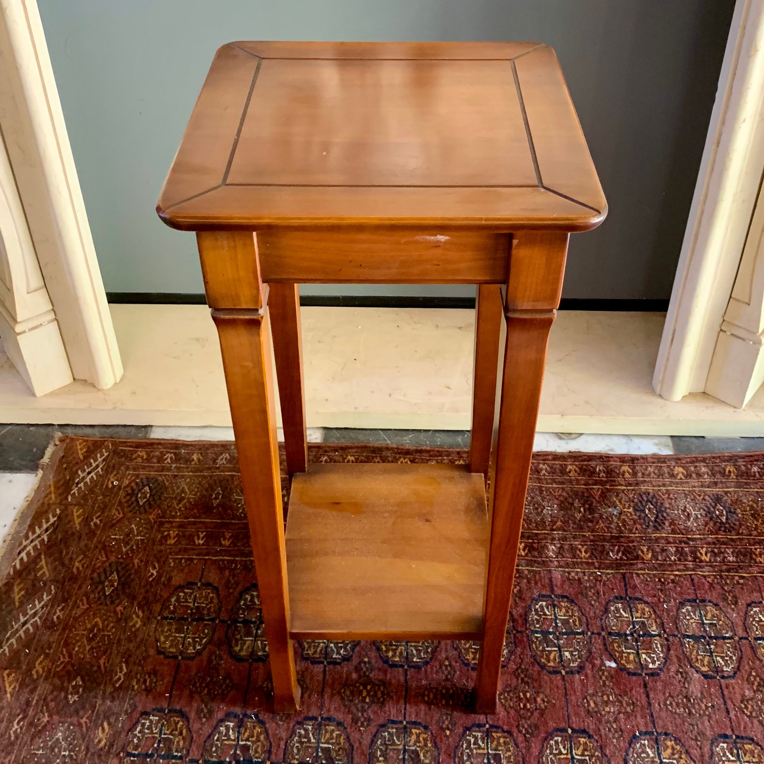 Antique Oak Pedestal