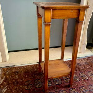 Antique Oak Pedestal