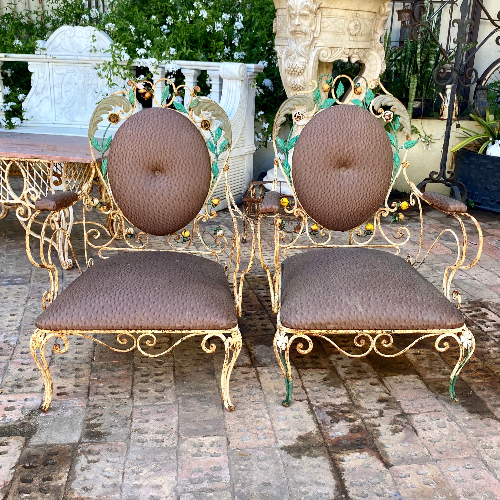 Wrought Iron Furniture Delos Antiques