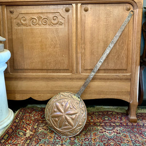 Antique Copper Bed Warmer