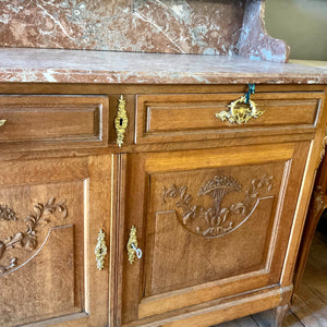 Antique French Oak Dresser