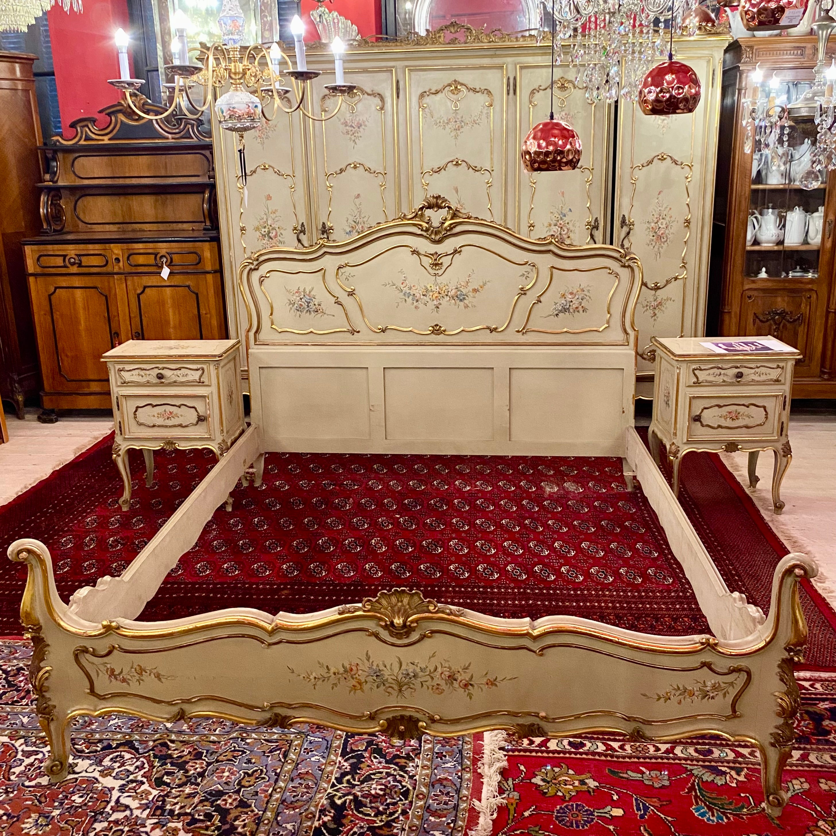 Vintage Bedroom Suite Antique 1940's Depression Bedroom Set