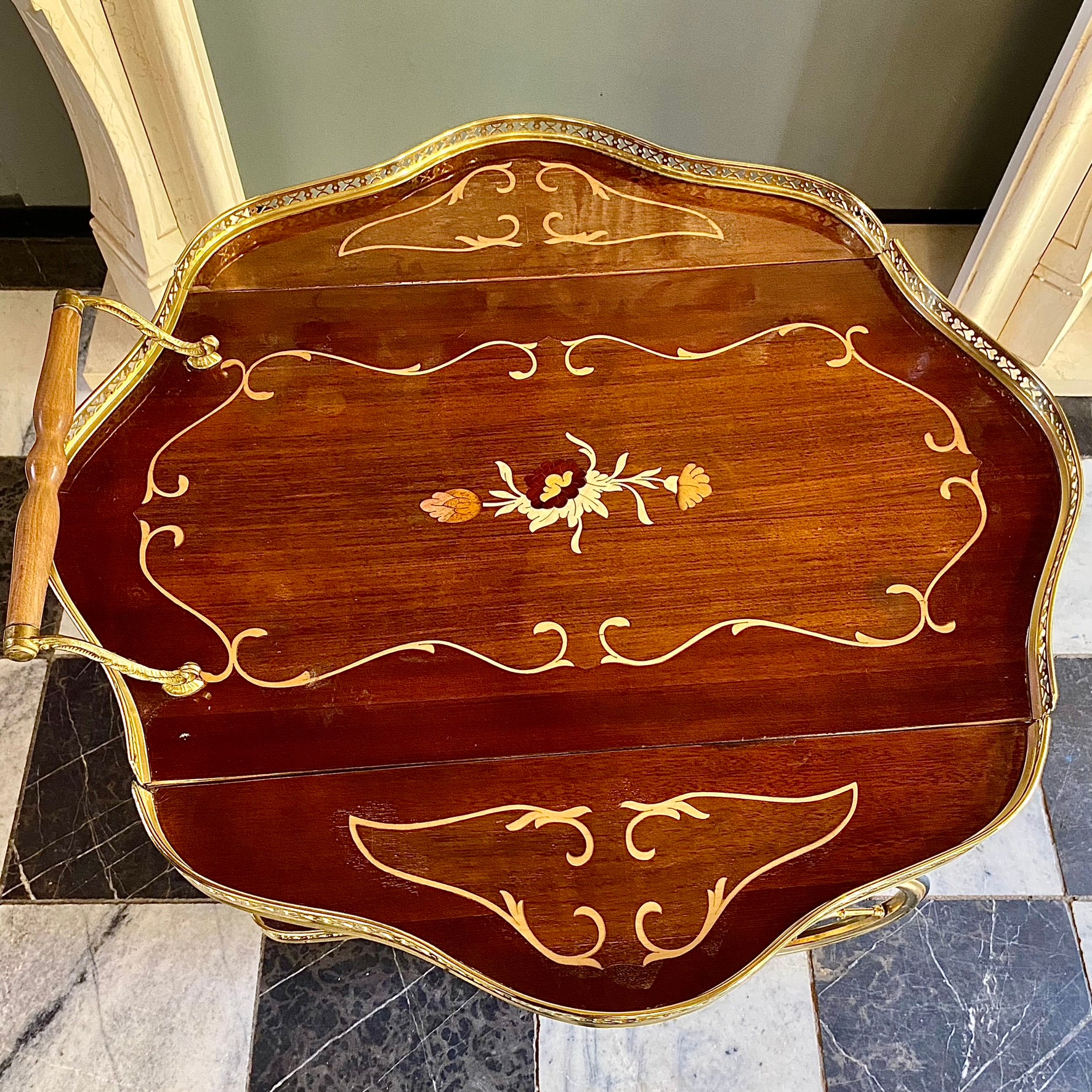 Unusual Vintage Drinks Trolley - SOLD