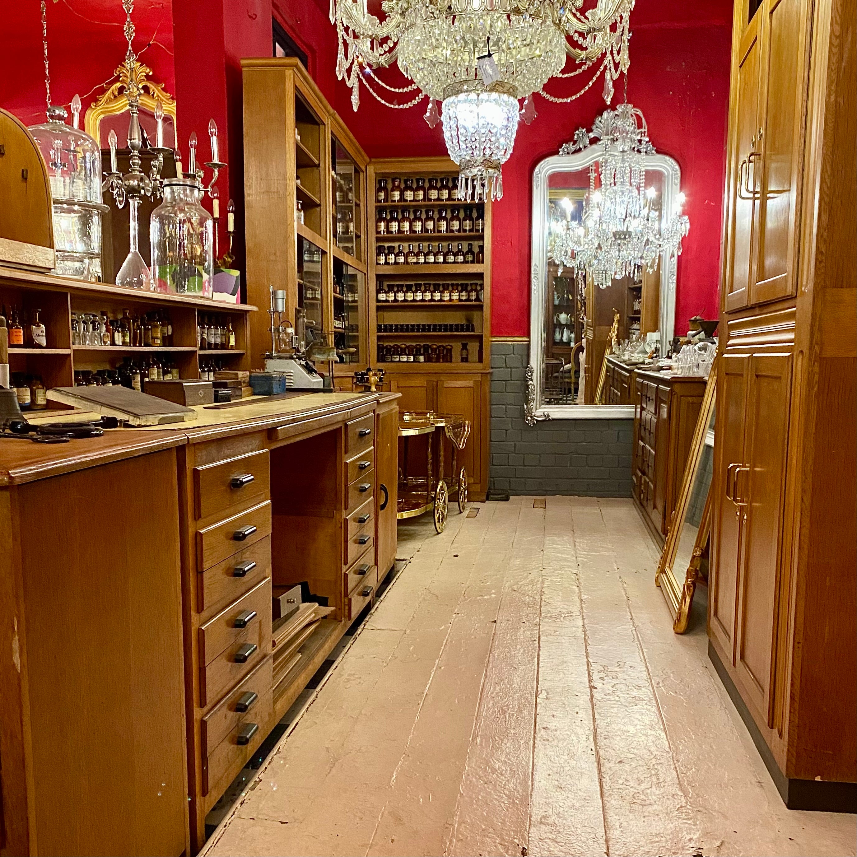 A Very Special and Rare Antique Pharmacy