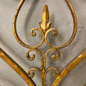 Antique French Gilt Headboard