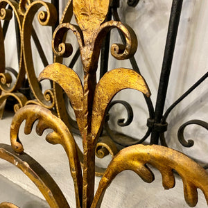 Antique French Gilt Headboard