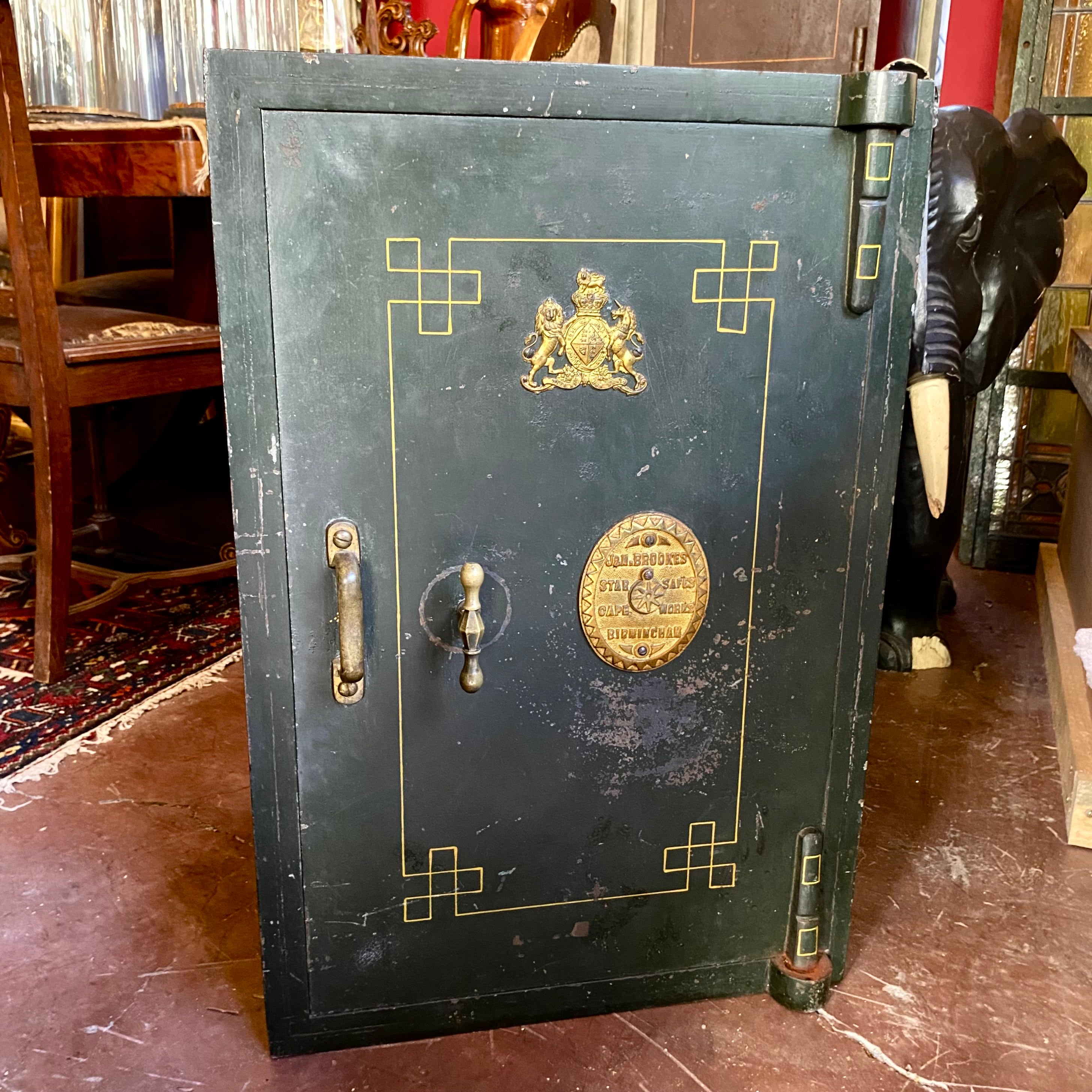 "J&M Brookes" Antique Safe - SOLD