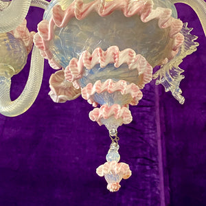 Dainty Little Murano Chandelier