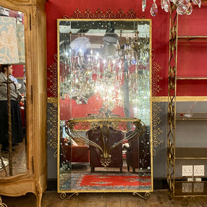 A Vintage Italian Mirror and Console Set