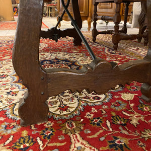 Large Antique Oak Coffee Table