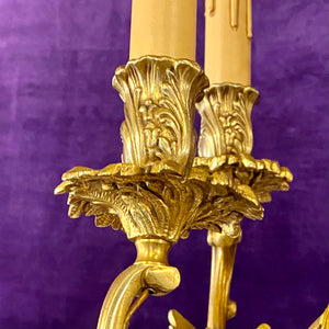 Fabulous Polished Brass Antique Chandelier