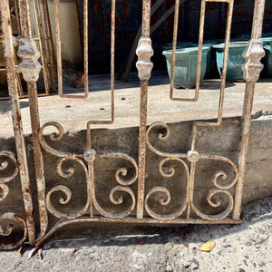 Salvaged Steel Fencing Panels