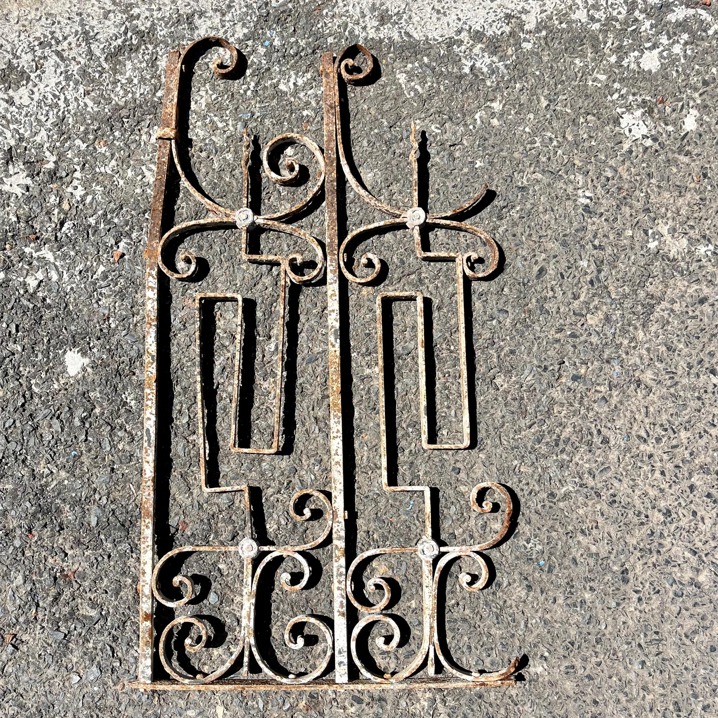 Salvaged Steel Fencing Panels