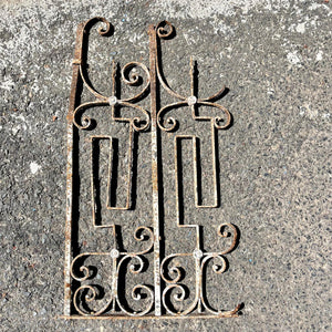 Salvaged Steel Fencing Panels
