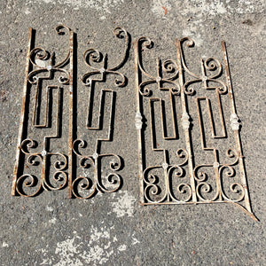 Salvaged Steel Fencing Panels