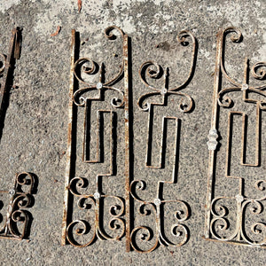 Salvaged Steel Fencing Panels