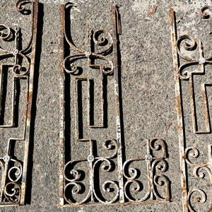 Salvaged Steel Fencing Panels