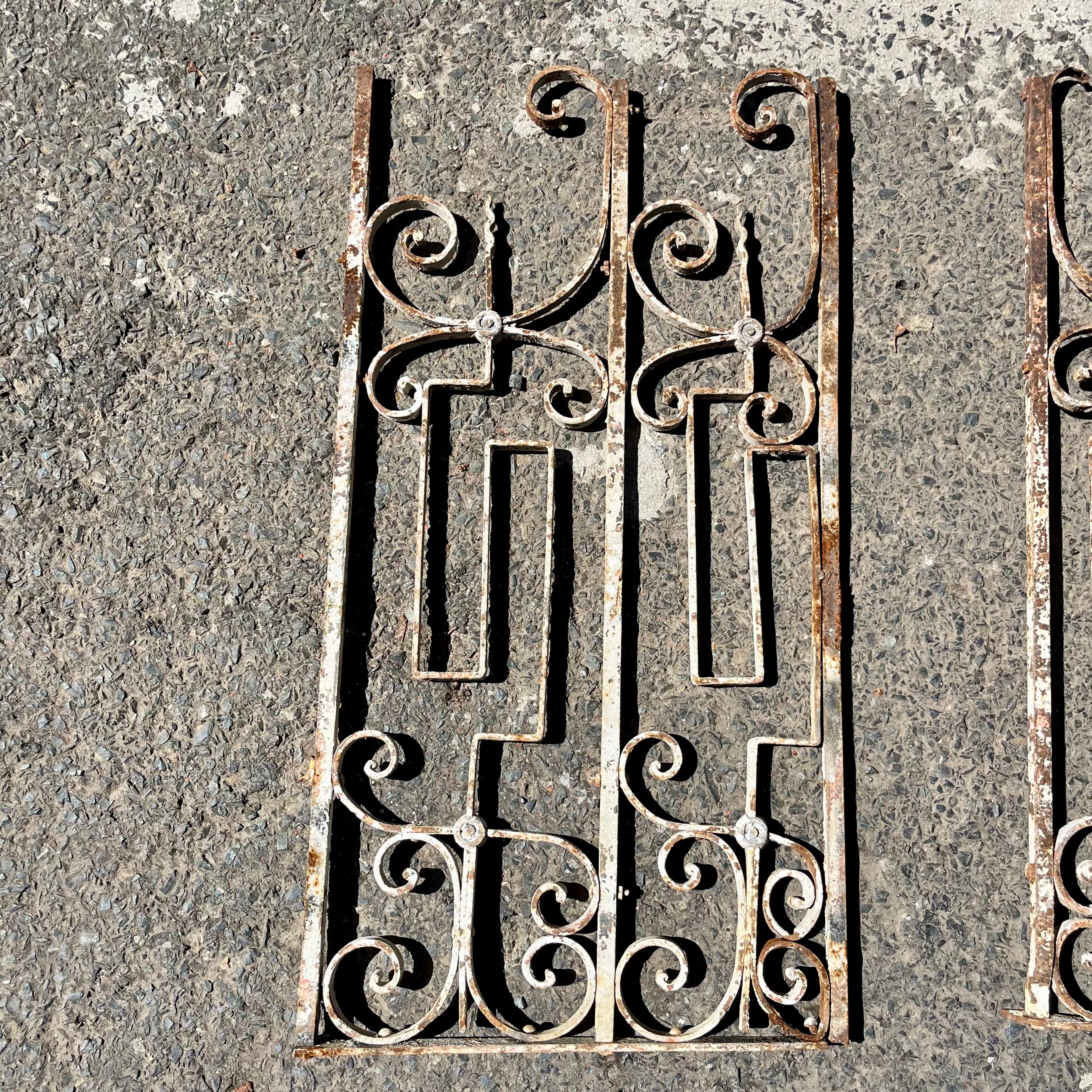 Salvaged Steel Fencing Panels