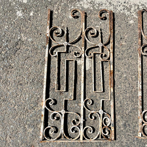 Salvaged Steel Fencing Panels