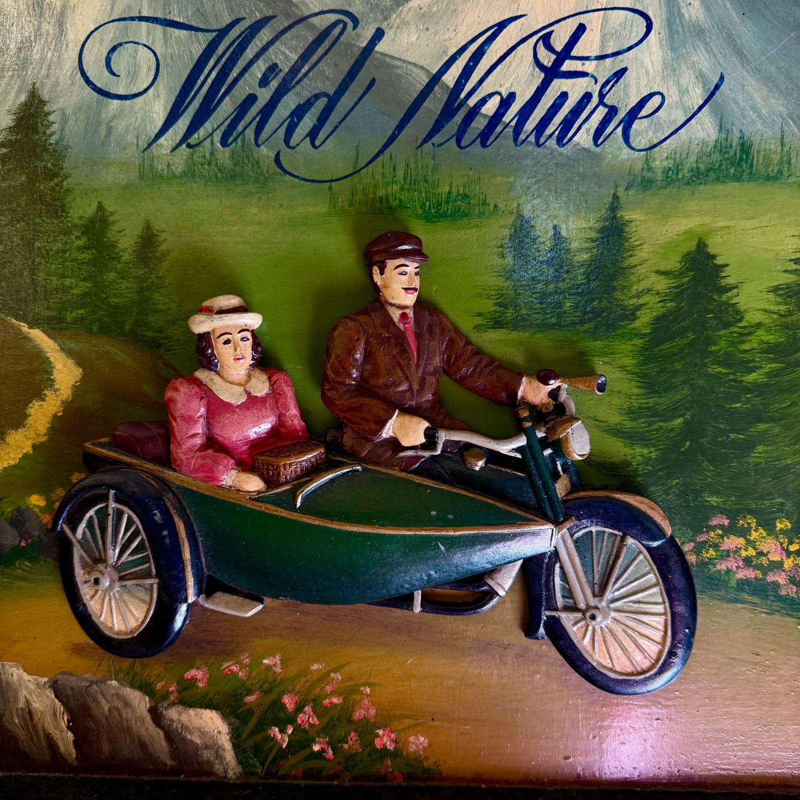 “Alps Wild Nature” 3D Wall Plaque by Country Corner, Late 20th Century