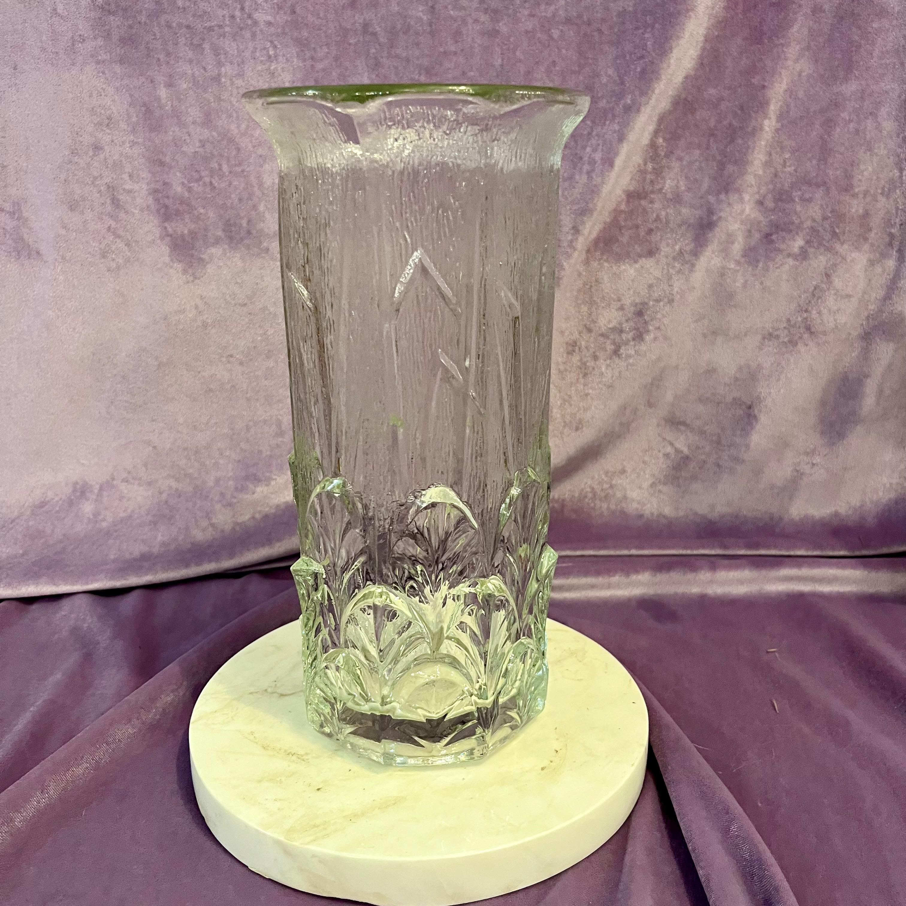 Fabulous Art Deco Crystal Vase