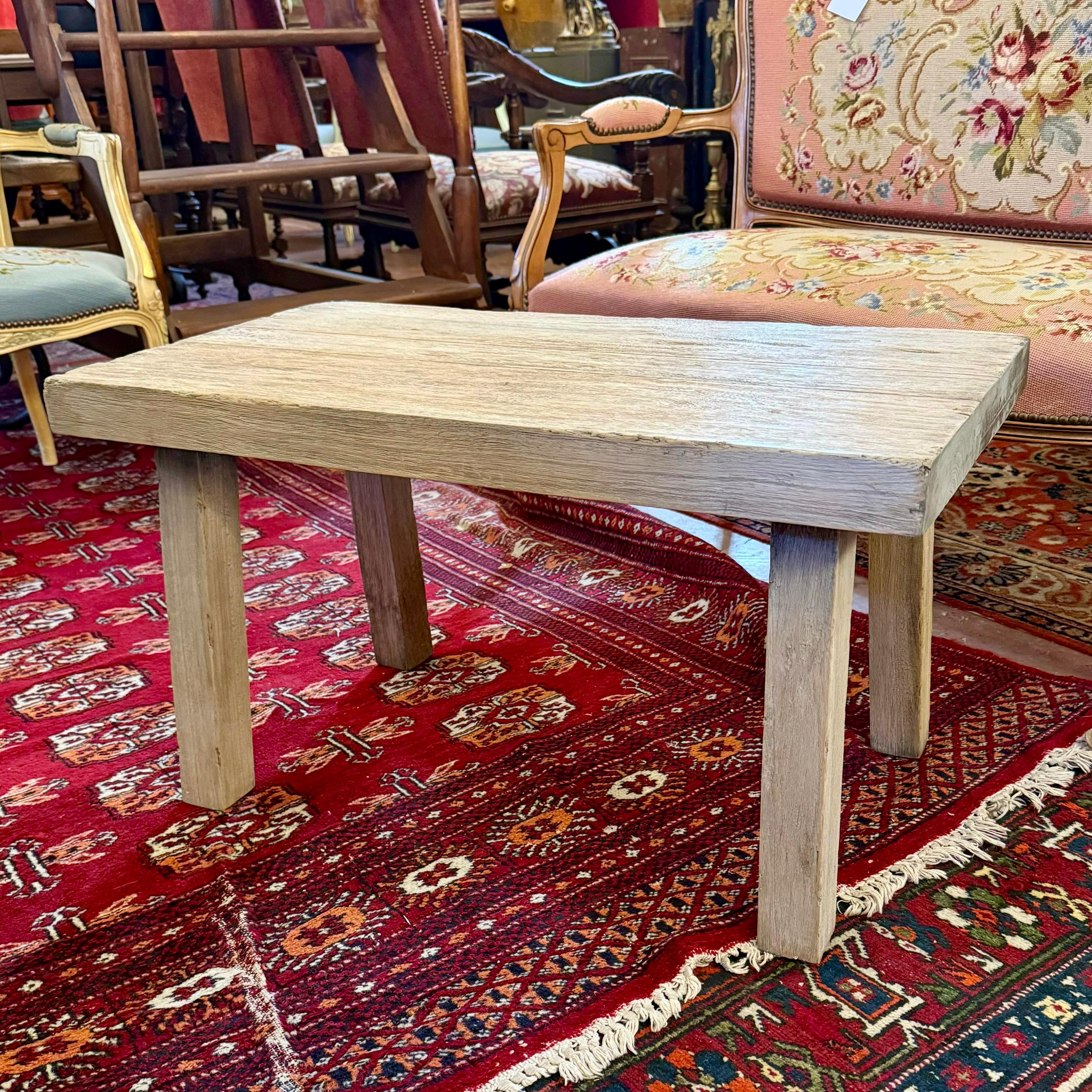 White Washed Coffee Table