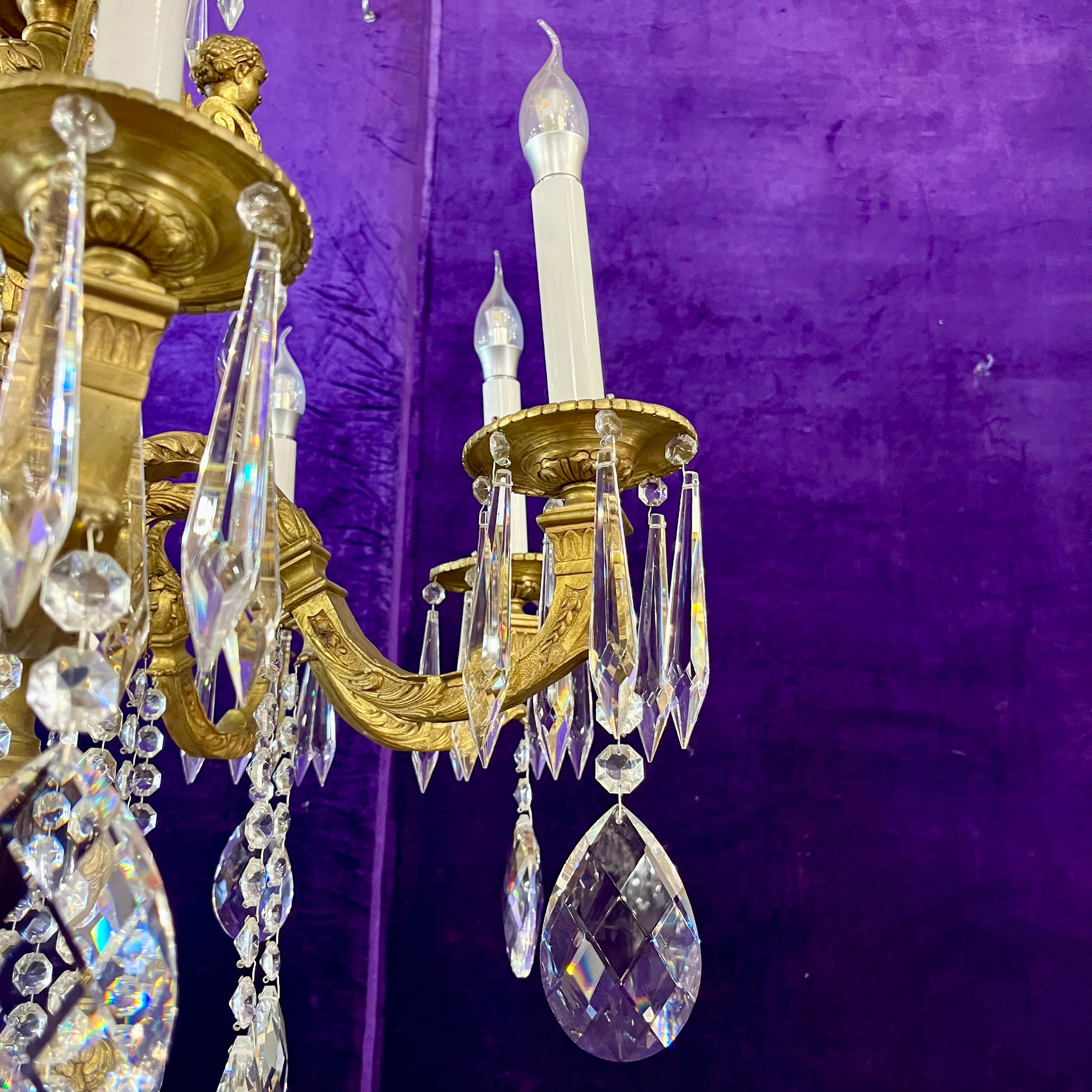 Antique French Mazarine Chandelier - SOLD