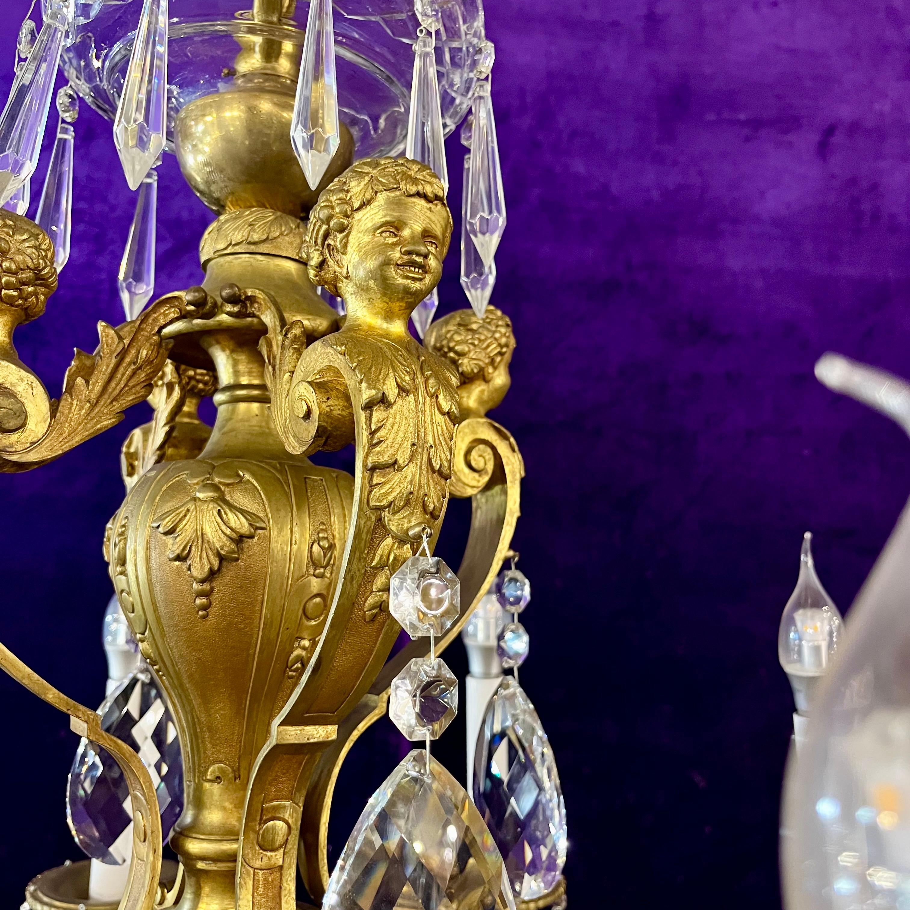 Antique French Mazarine Chandelier - SOLD