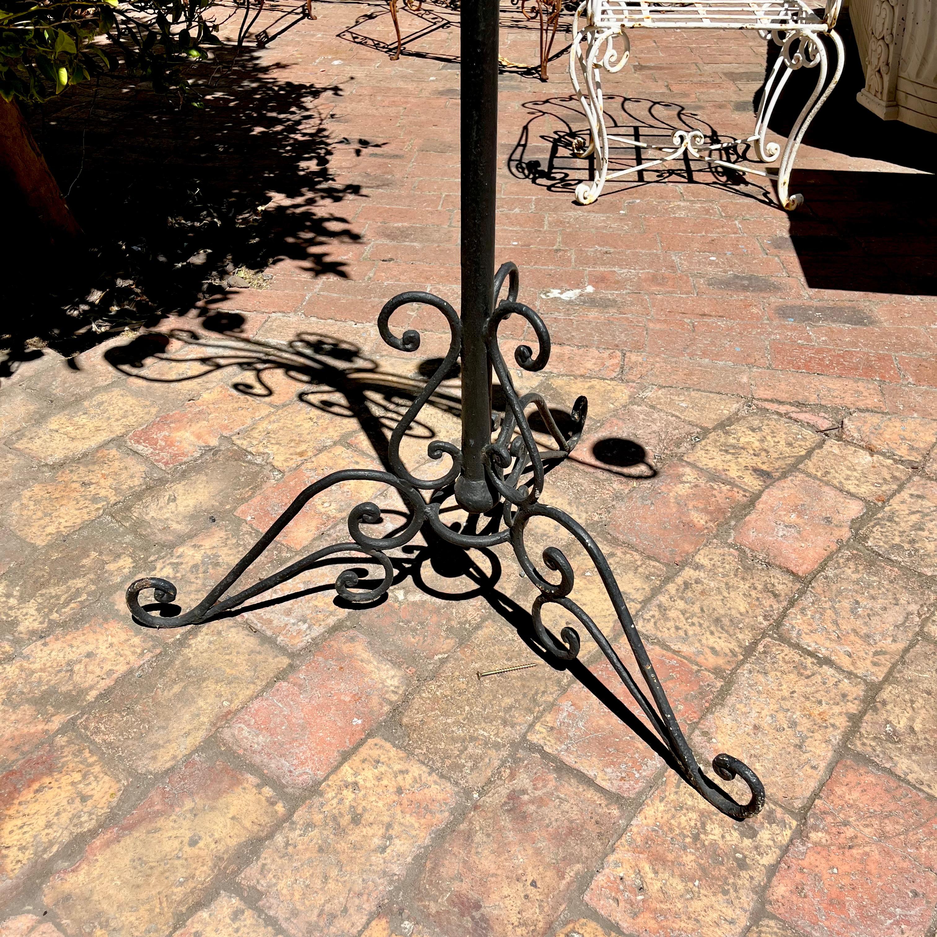 Gorgeous Wrought Iron Candle Stand