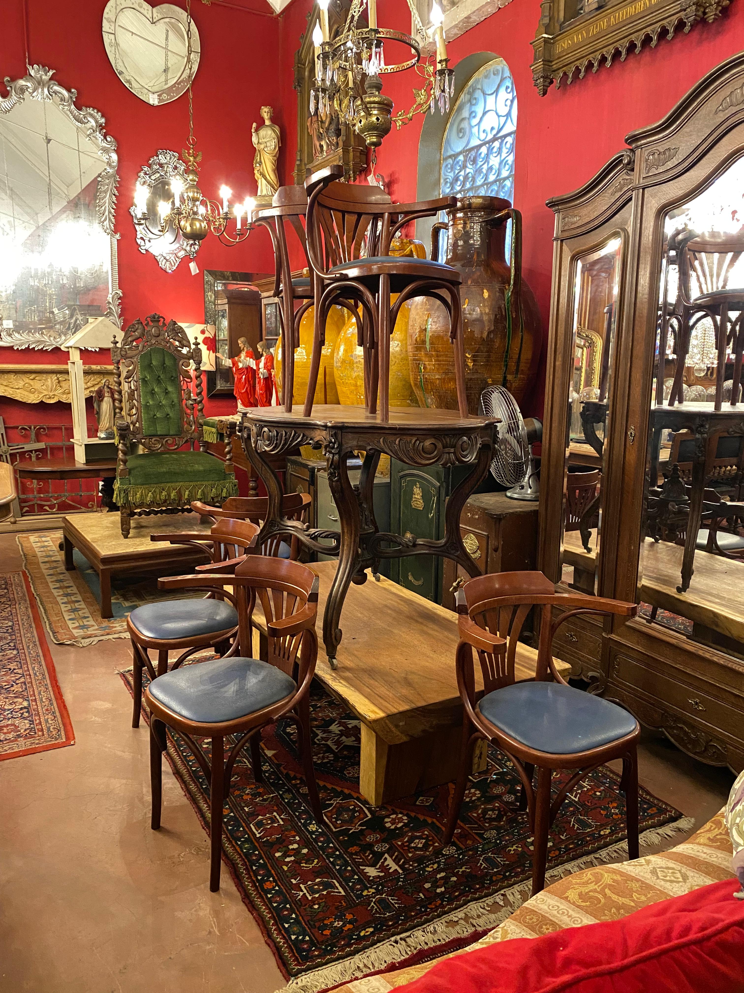 Vintage Art Deco Dining Chairs - Sold in Pairs