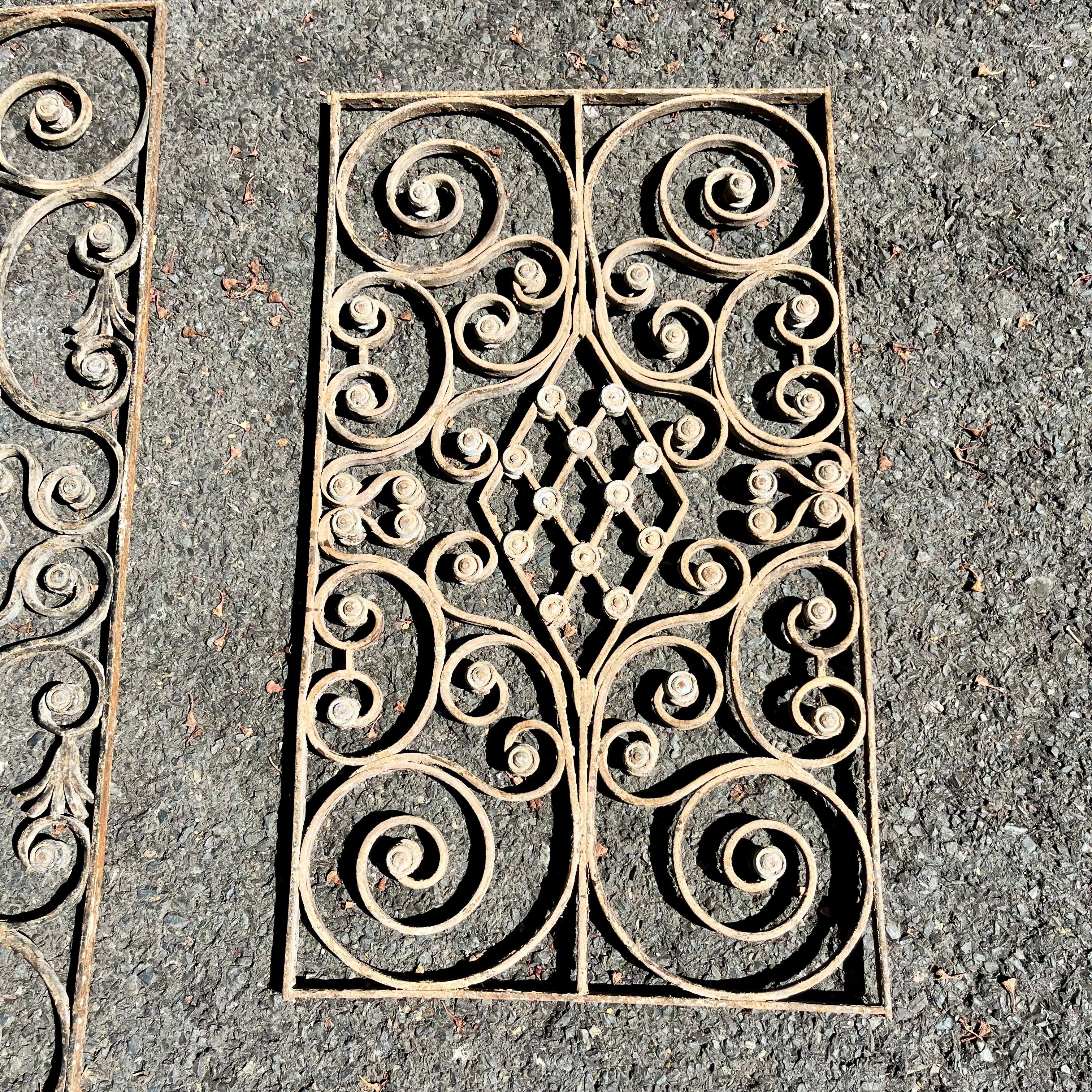 Trio of Beautiful Salvaged  Panels
