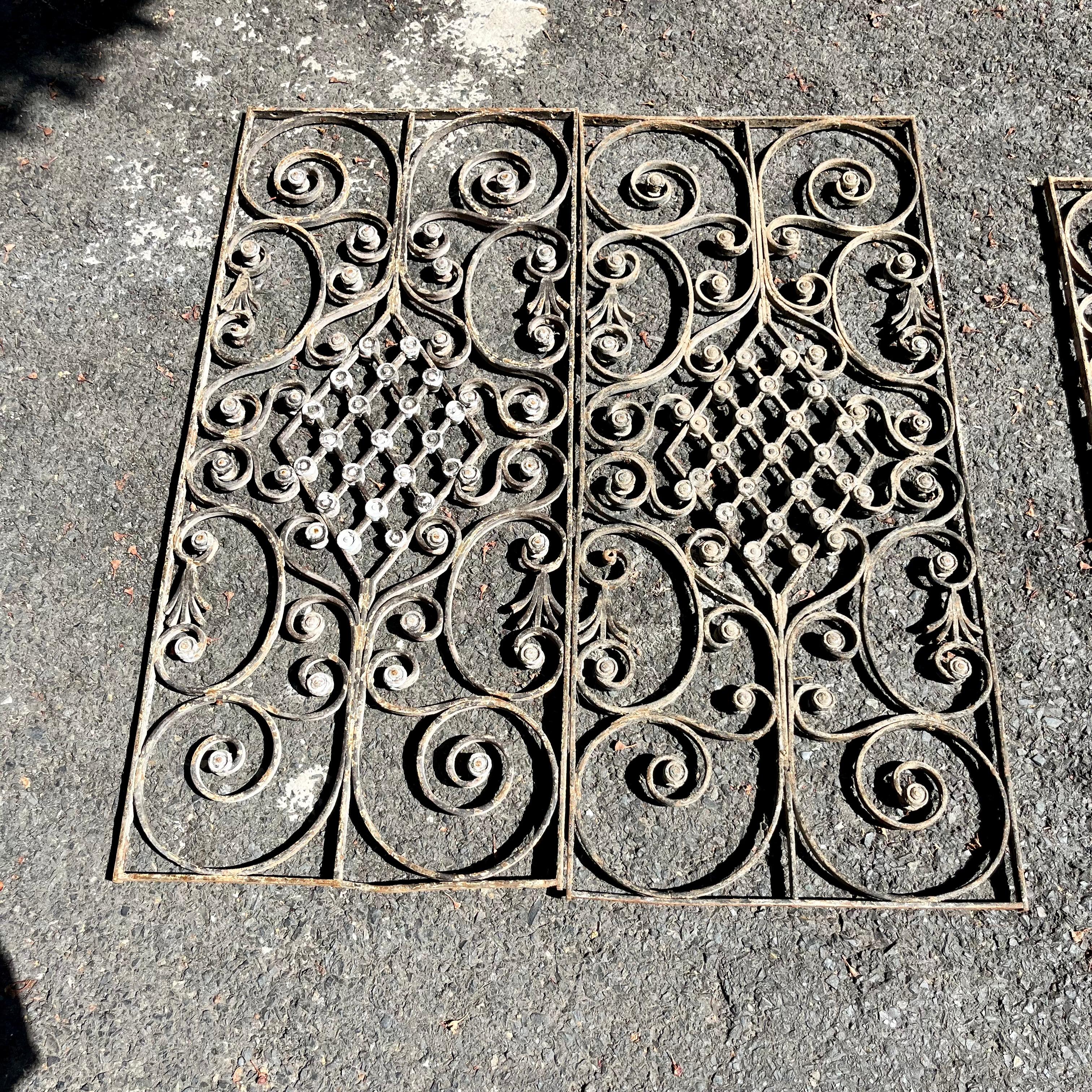 Trio of Beautiful Salvaged  Panels