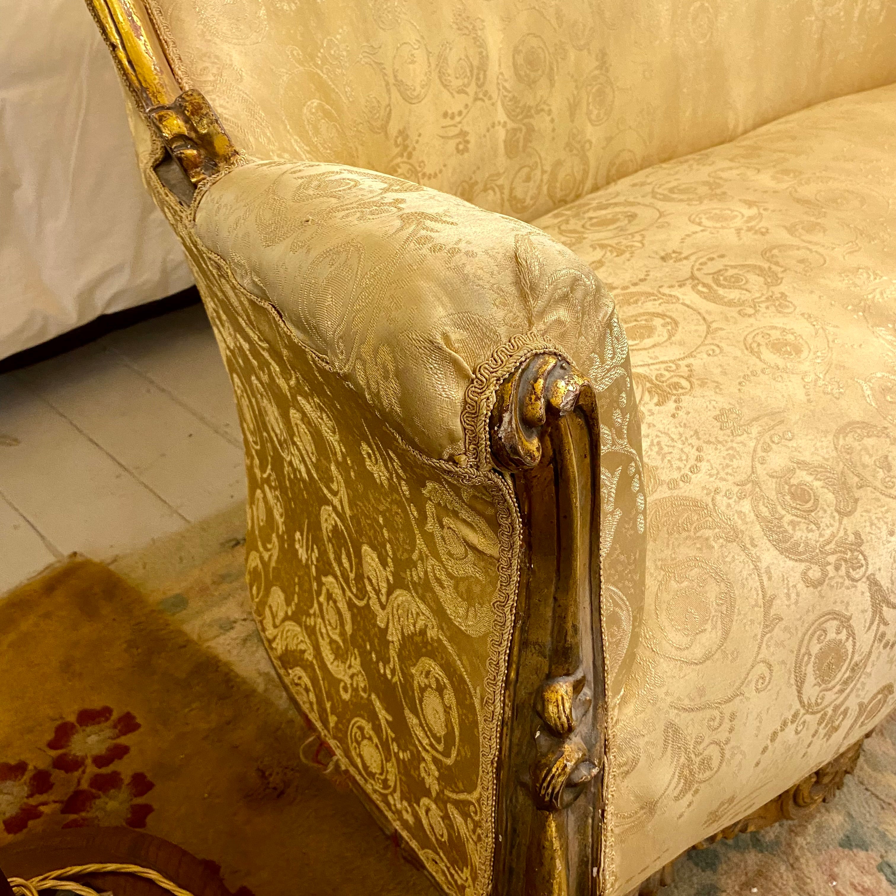 Gorgeous Gold French Style Sofa
