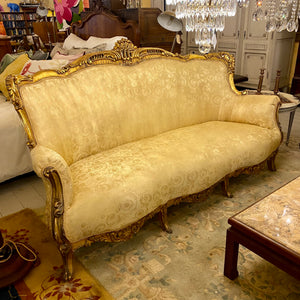 Gorgeous Gold French Style Sofa