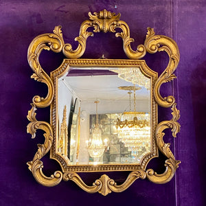 Unusual French Style Mirror