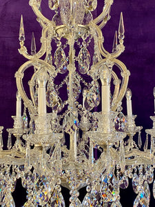An Extremely Large Maria Theresa Chandelier