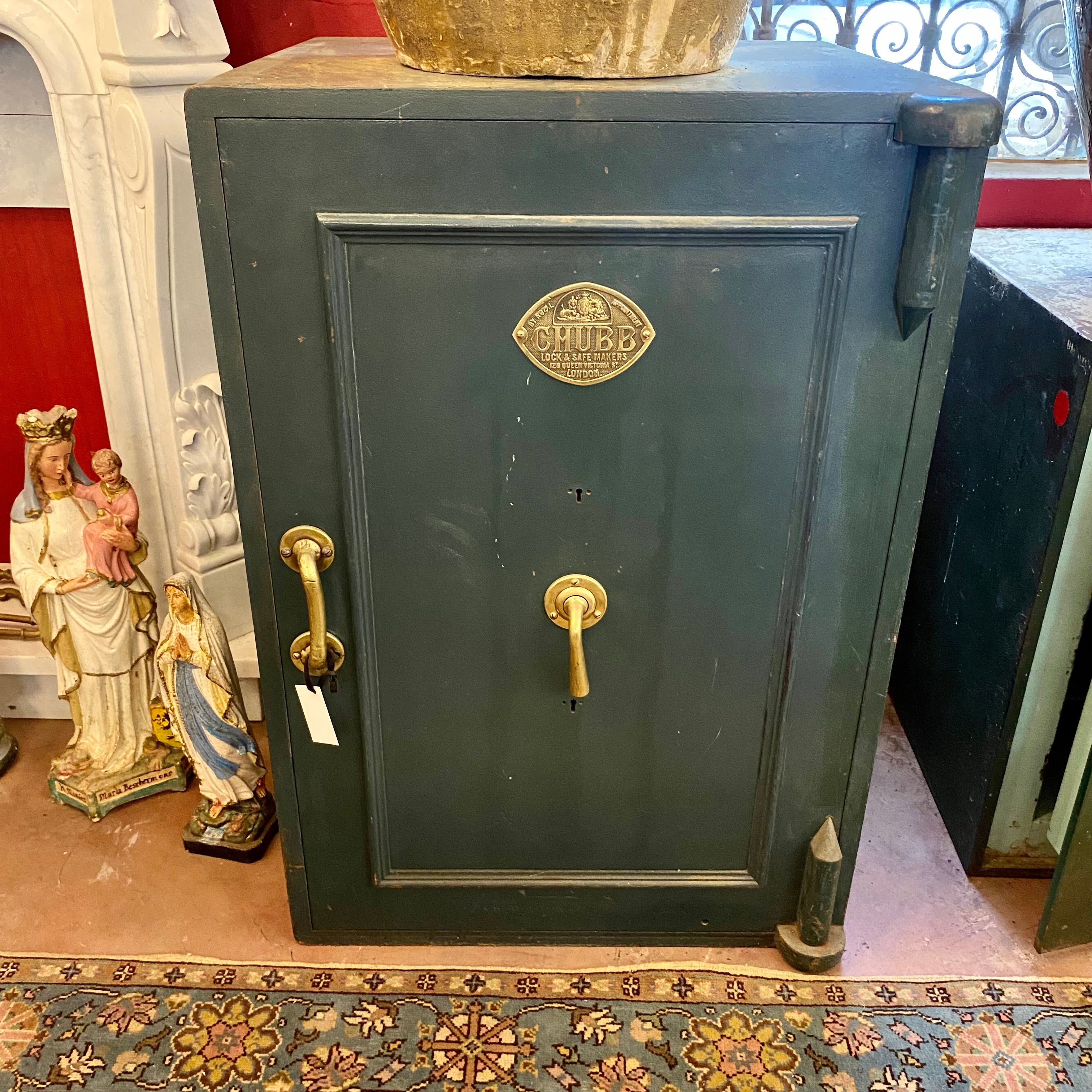 A Very Handsome Antique Chubb Safe