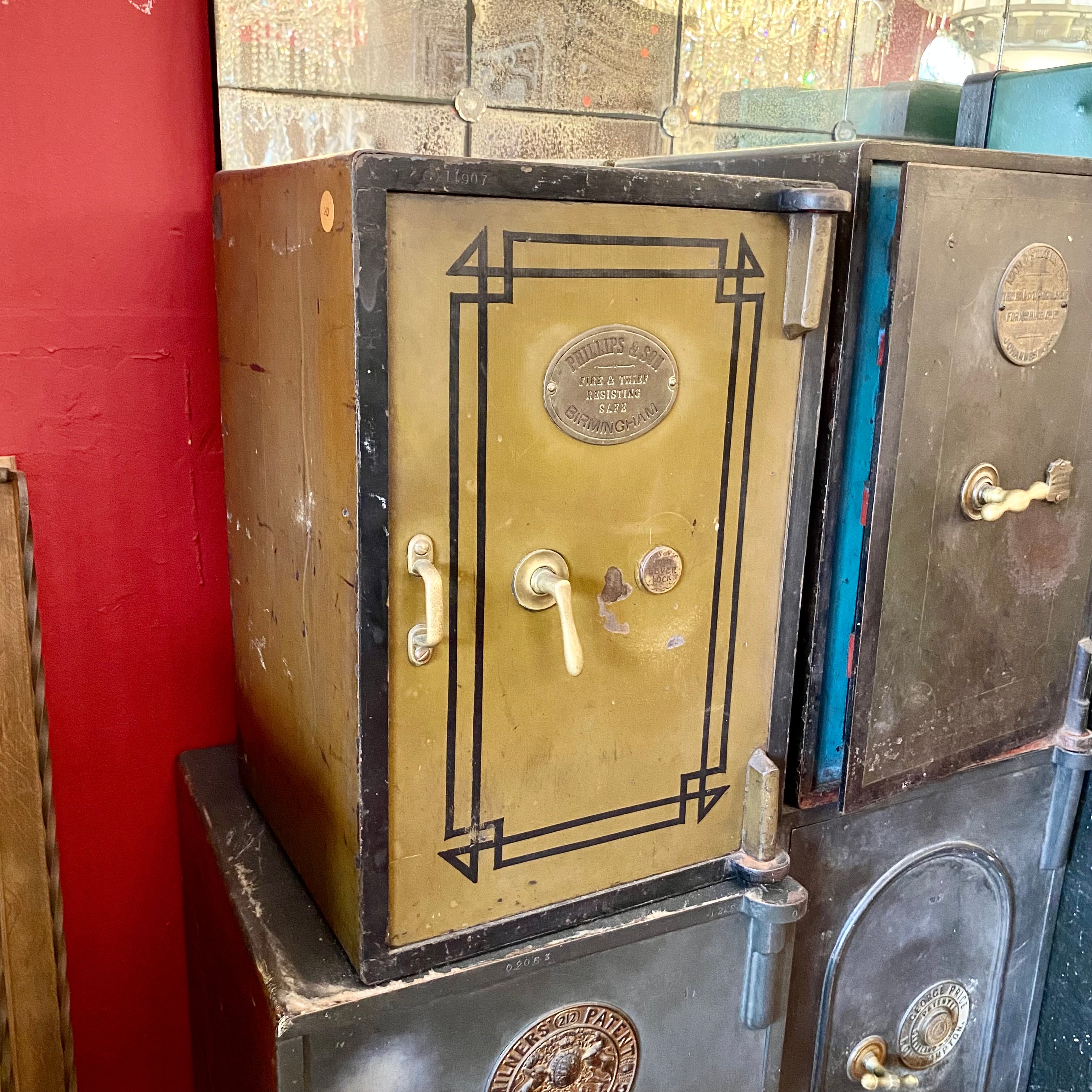 Antique "Phillips and Son" Safe