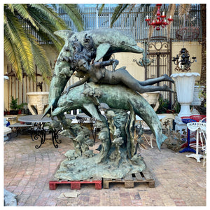 INCREDIBLE!! Bronze Sculptural Fountain - SOLD