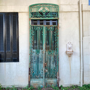 Large Forged Steel Gate from Argentina