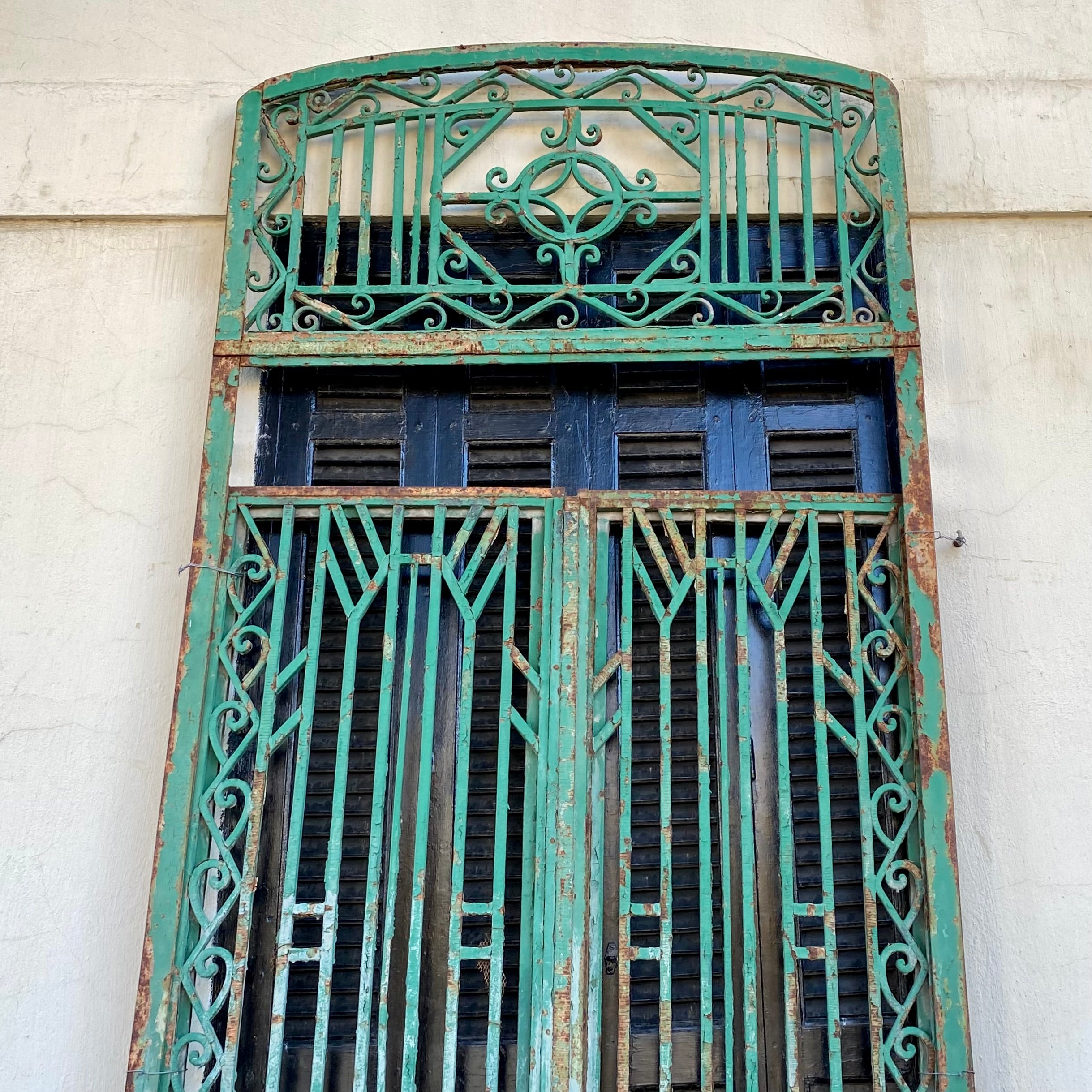 Large Forged Steel Gate from Argentina