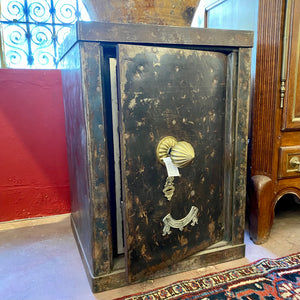 A Beautiful Distressed Antique Safe