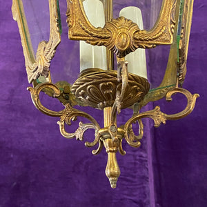 Very Pretty Antique Brass Lantern