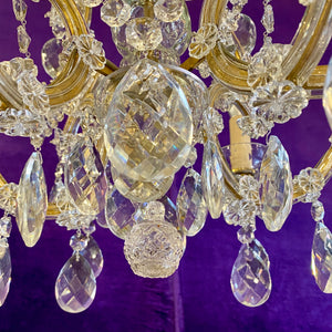An Antique Maria Theresa Chandelier