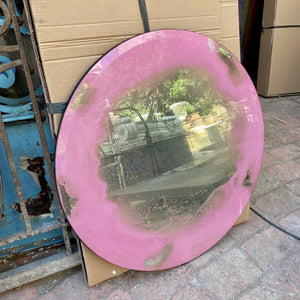 Modern Pastel Pink Mirror