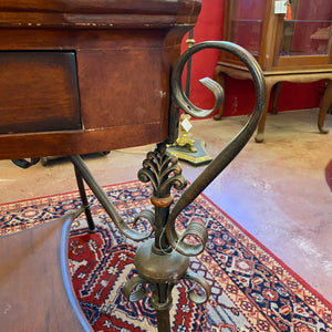 Antique Entrance Table with Marble Top